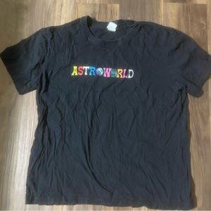 Astroworld graphic tee shirt